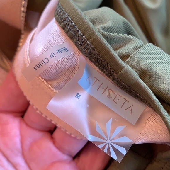 ATHLETA Kokomo Olive Green Dress - Picture 16 of 16